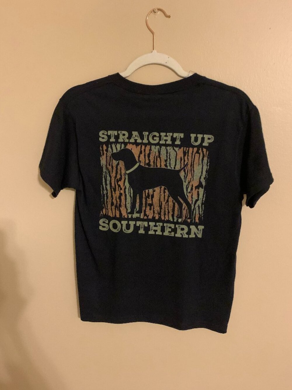 STRAIGHT UP SOUTHERN TEE SHIRT  SIZE-YOUTH MED.  NWOT